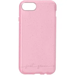 Just Green Bio Case (Apple iPhone 6, Apple iPhone 7, Apple iPhone 8, Apple iPhone SE (2nd Gen), Apple iPhone SE (3rd Gen)), Smartphone Hülle, Pink