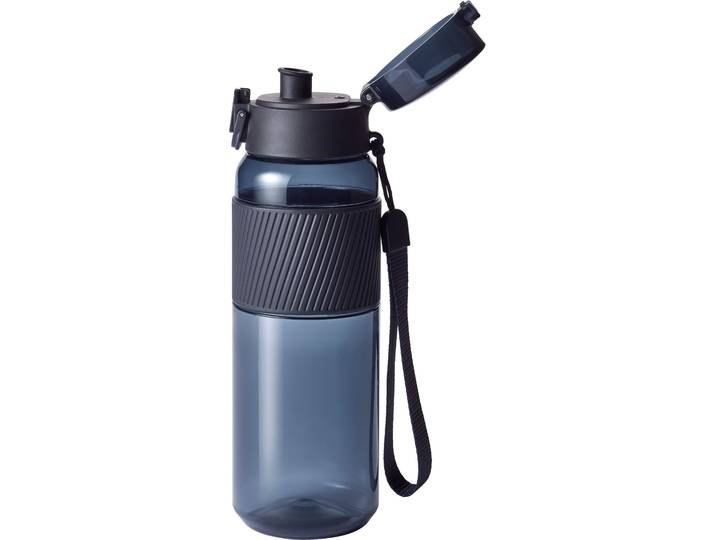 Trinkflasche ZWILLING Bottle mit Fruchtsieb zum Herausnehmen, Fassungsvermögen ca. 680 ml , schwarz, H:7,5cm, Tritan, Trinkflaschen, Trinkflasche, bruchfestes Tritan