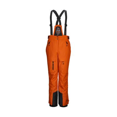 Skihose KILLTEC "KSW 204 BYS SKI PNTS", Jungen, Gr. 152, Normalgrößen, braun (rostbraun), Obermaterial: 100% Polyester.Futter: 100% Polyester.Füllung: 100% Polyester, Hosen Skihose, Wasserdichte, atmungsaktive Skihose mit verstellbarem Latz und Trägern