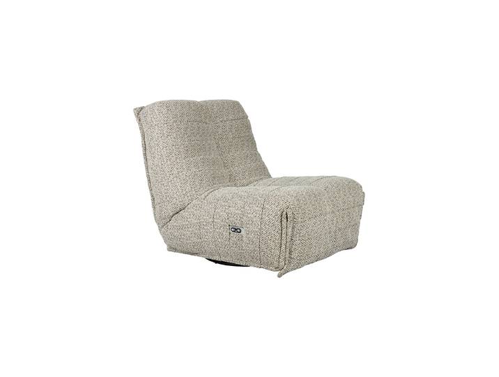 Verstellbarer Design Relaxsessel „Hamilton“ Ecru Dutchbone