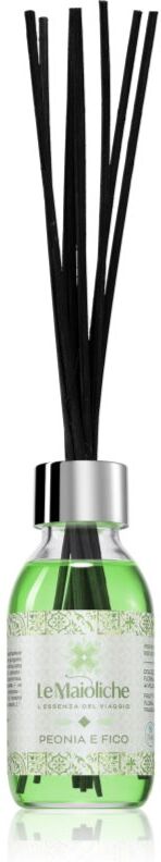 THD Le Maioliche Peonia e Fico diffuseur d'huiles essentielles avec recharge 100 ml