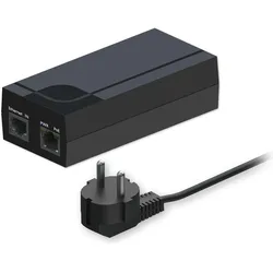 Teltonika NETWORKS Single Port Gigabit PoE Injector EU (802.3af (PoE), 15.40 W), PoE Injector