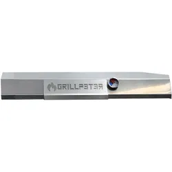 Grillpeter Edelstahl-Deckel für Mangal 70cm mit Thermometer Grilldeckel