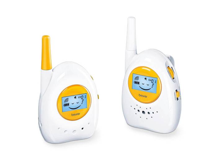 P & B Babyphone BY 84, Weiß, 14.8x21.5x5.4 cm, Babysicherheit, Babyphones