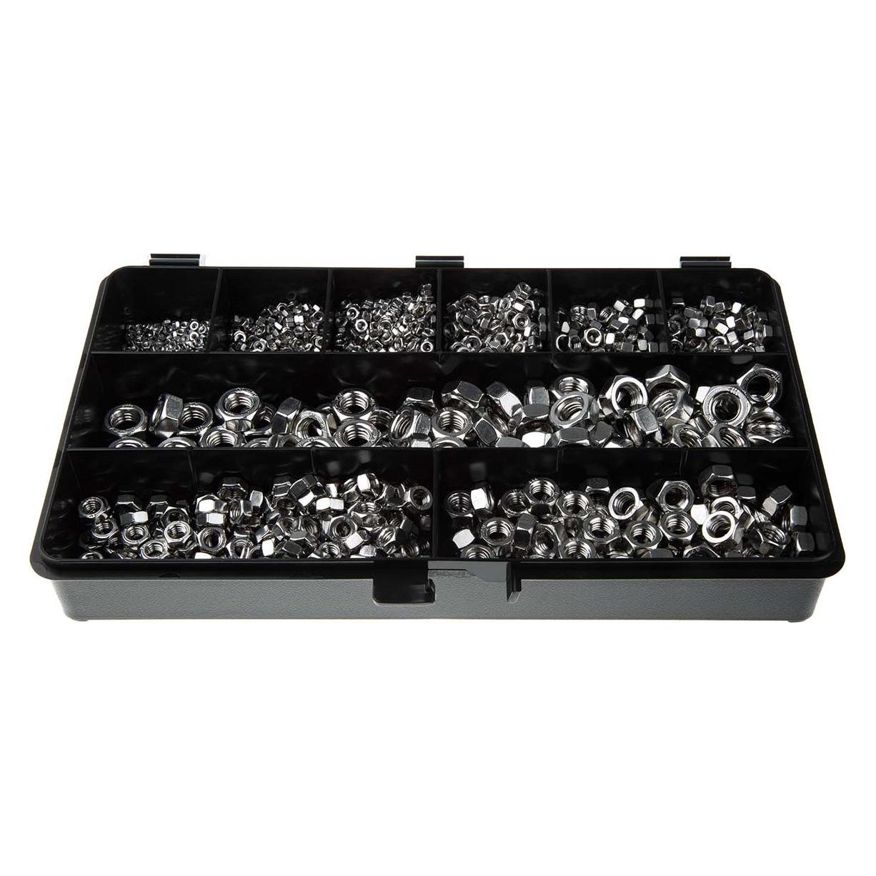 RS PRO Mutter Sortiment M2 - M10 (M10, M2, M2.5, M3, M4, M5, M6, M8) (2009784)