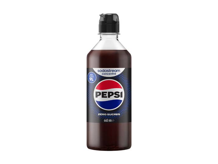 Concentré Pepsi zéro sucres 440 ml SODASTREAM