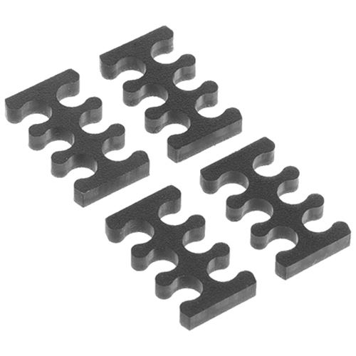 Alphacool Eiskamm X6 - 3mm - 4 Stück schwarz