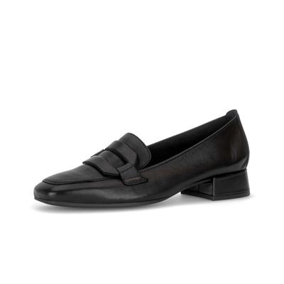 Slipper GABOR "Slipper", Damen, Gr. 40,5, schwarz, Schuhe Slipper