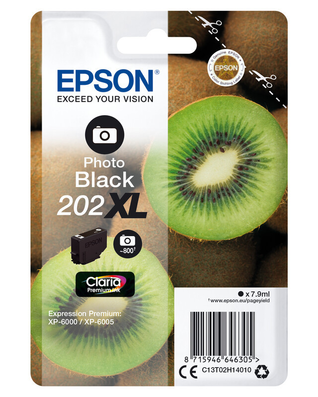 Epson 202XL Claria Premium inkt zwart enkele verpakking