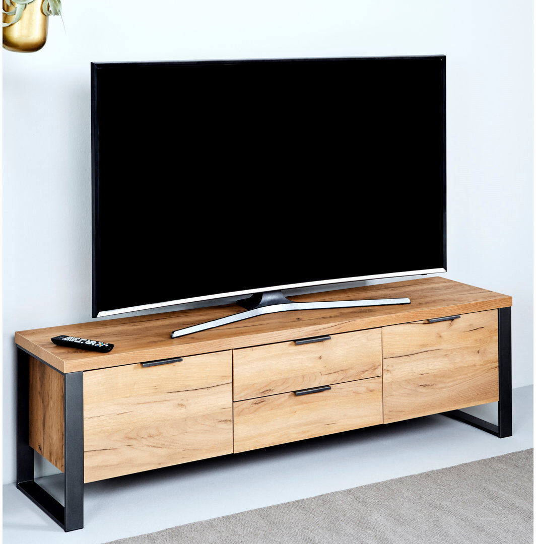 Mercury Apogee TV Stand for TVs up to 65" Heart Oak 65"