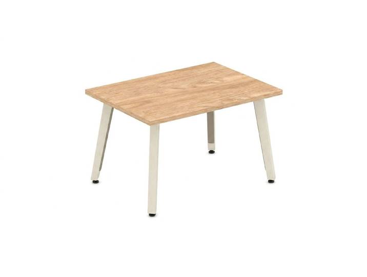 JVmoebel Couchtisch Holzoptik Couchtisch Metallbeinen Rechteckiger Wohnzimmertisch, Made in Europa