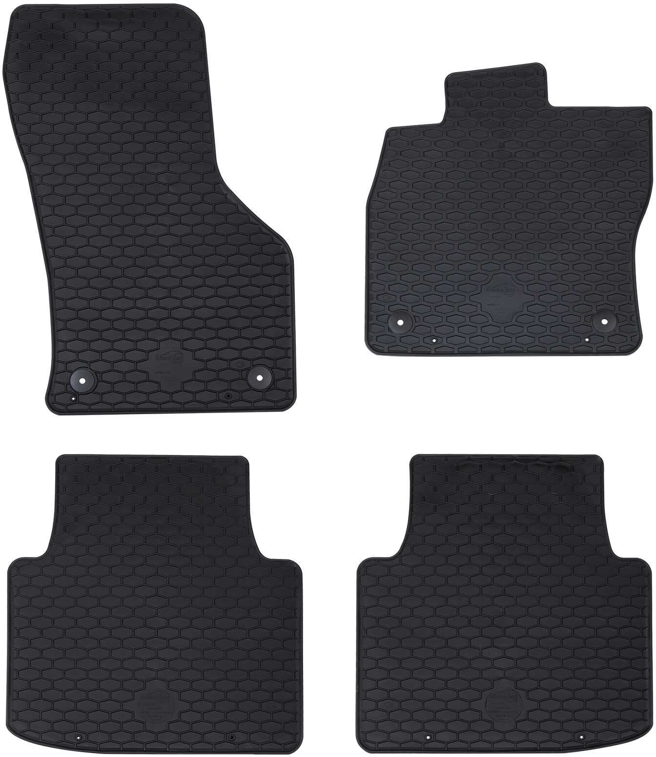 vidaXL Tapis de voiture 4 pièces adapté pour VW Arteon 2017- 4D Aft
