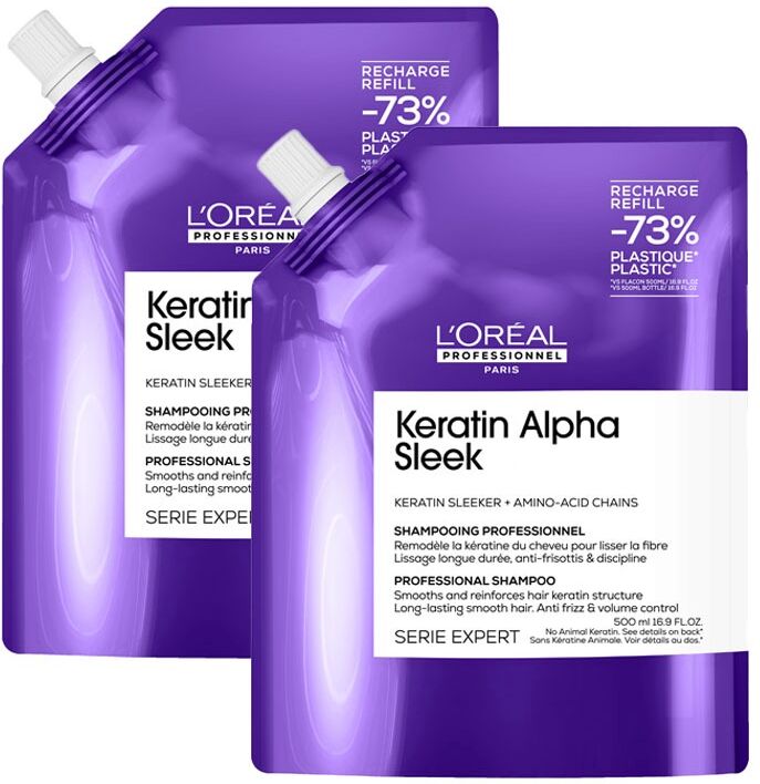 L'Oreal Professionnel L'Oréal Professionnel Keratin Alpha Sleek Shampoo Anti-frizz & Smooth