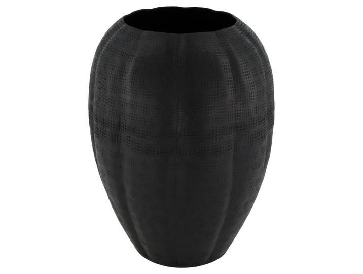 Vase Aluminium, Schwarz Decofinder