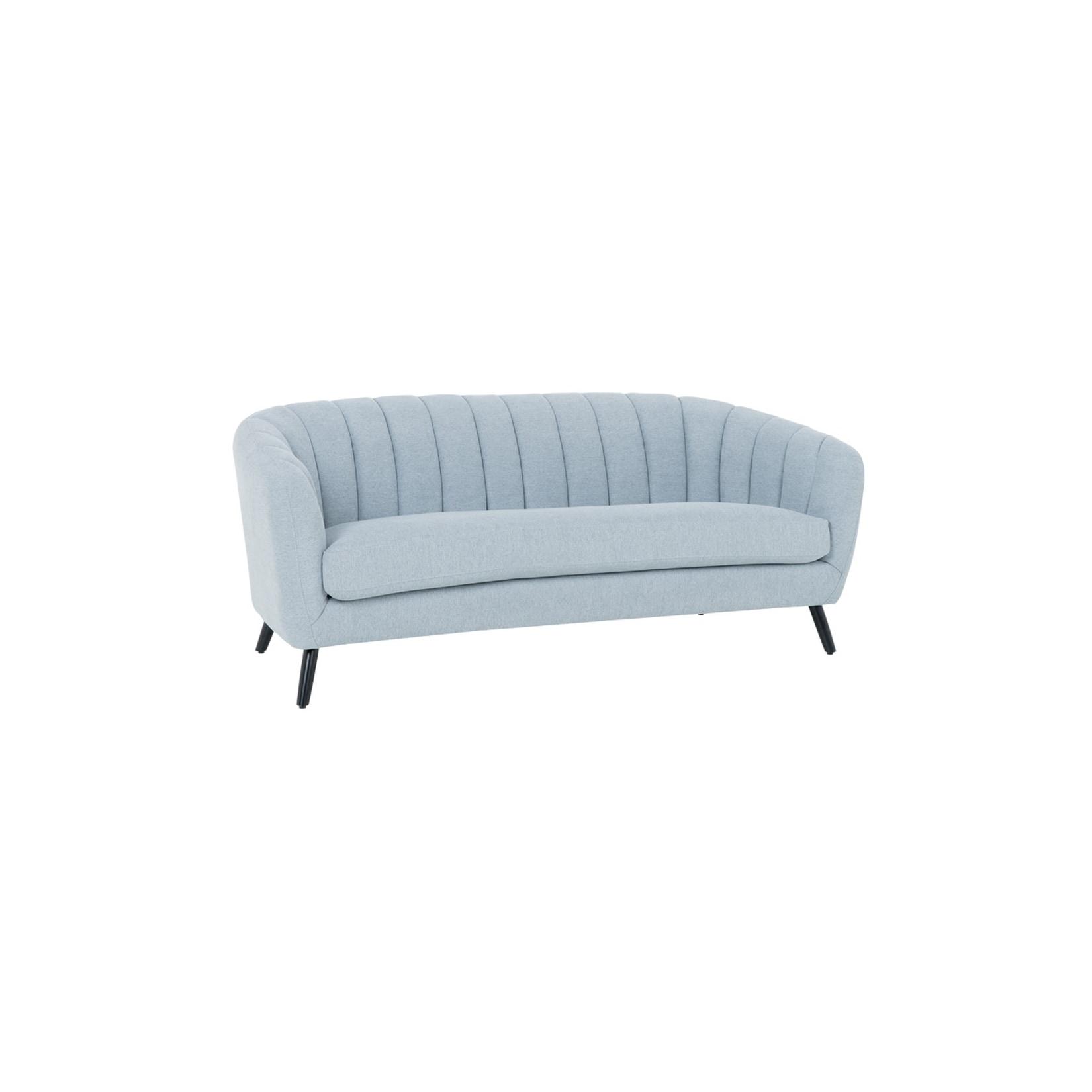 Carmen GRETA 3-Sitzer-Sofa – Hellblau