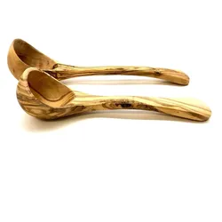 Schöpfkelle für Küche & Sauna aus Olivenholz 30 cm