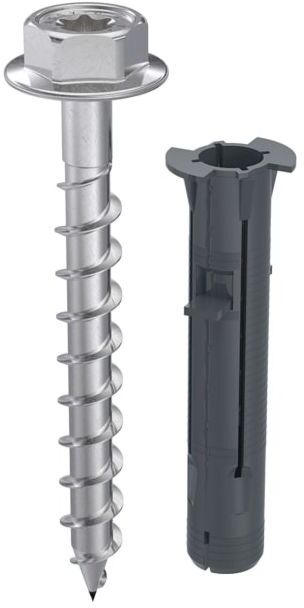 Geberit Set Holzschraube und Dübel 111089001