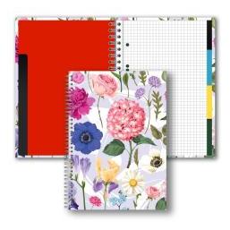 Penmate Notizbuch B5/160K Raster Polnische Blumen (B5) (67880811)