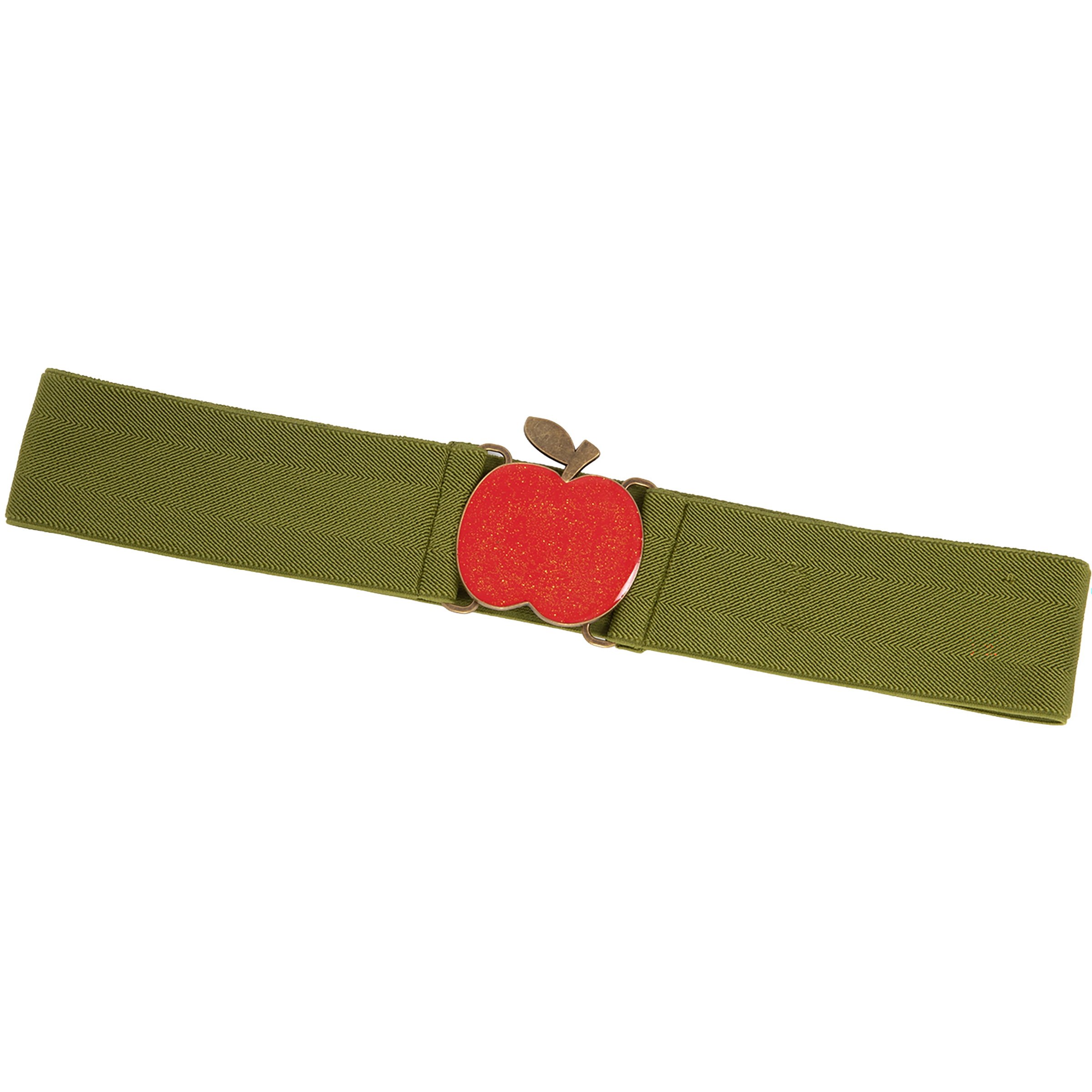 Blutsgeschwister Apple Love Damen Gürtel & Hosenträger weiss Größe M Lifestyle