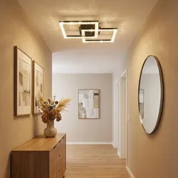 LED Deckenlampe Wohnzimmerleuchte Deckenleuchte Esszimmerleuchte Kristalle verstellbar, rechteckig, 1470lm 20W 3000K, LxBxH 52,6x37,4x7,5 cm