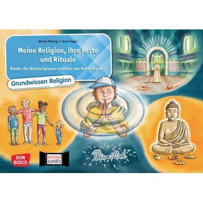 Meine Religion, ihre Feste und Rituale. Kinder der Weltreligionen erzählen von ihrem Glauben. Kamishibai Bildkartenset