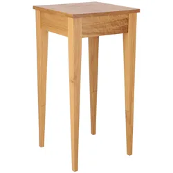 Beistelltisch Bonny aus massiver Eiche, klassisches Design, natur, 80 cm hoch
