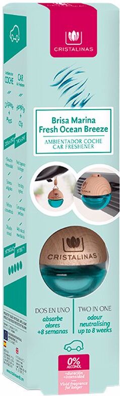 Cristalinas Coche ambientador 0% #brisa marina
