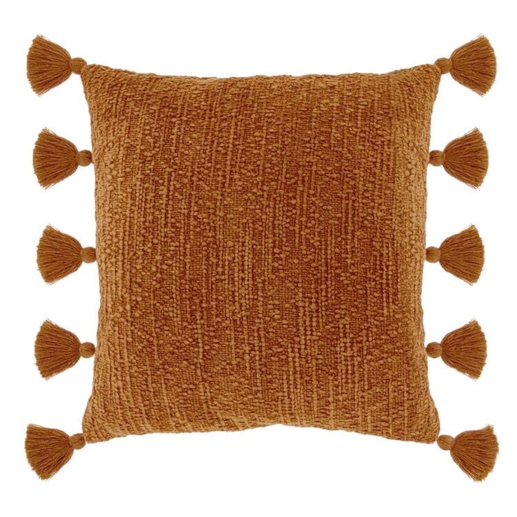 Unique Living kussen Naomi 45x45 cm orange flame