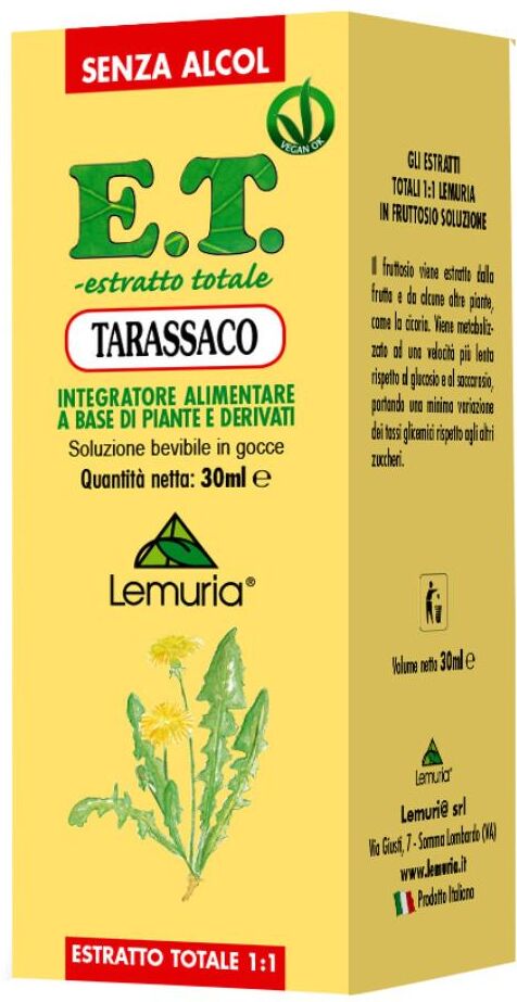 LEMURIA srl TARASSACO E.T. 30ML LEMURIA