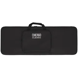 Chicago Classic Lightweight Koffer E-Gitarre Schwarz - Softcase Gitarre/Bass