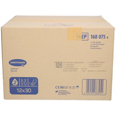 Molicare Pad 2 Tropfen 12x30 St