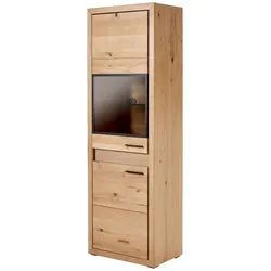 Cantus Vitrine LINKS mit Beleuchtung CLEVELAND - B/H/T ca. 63.80x198.40x41.00