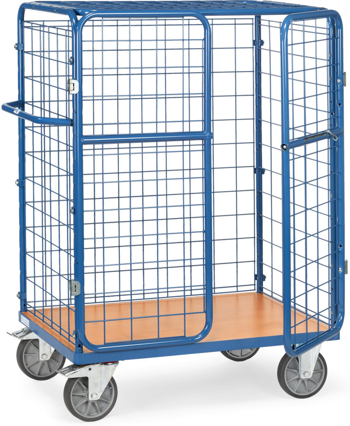 fetra Paketwagen 8481-3D DG-Wände DF-Türen Dach - Tragkraft 600kg TPE-Reifen)