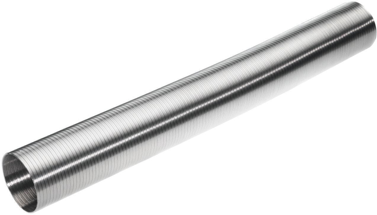 Miele flexibler Schlauch, grau (aluminiumfarben), Haushaltsgeräteschläuche, für Abluft, flexibler Schlauch