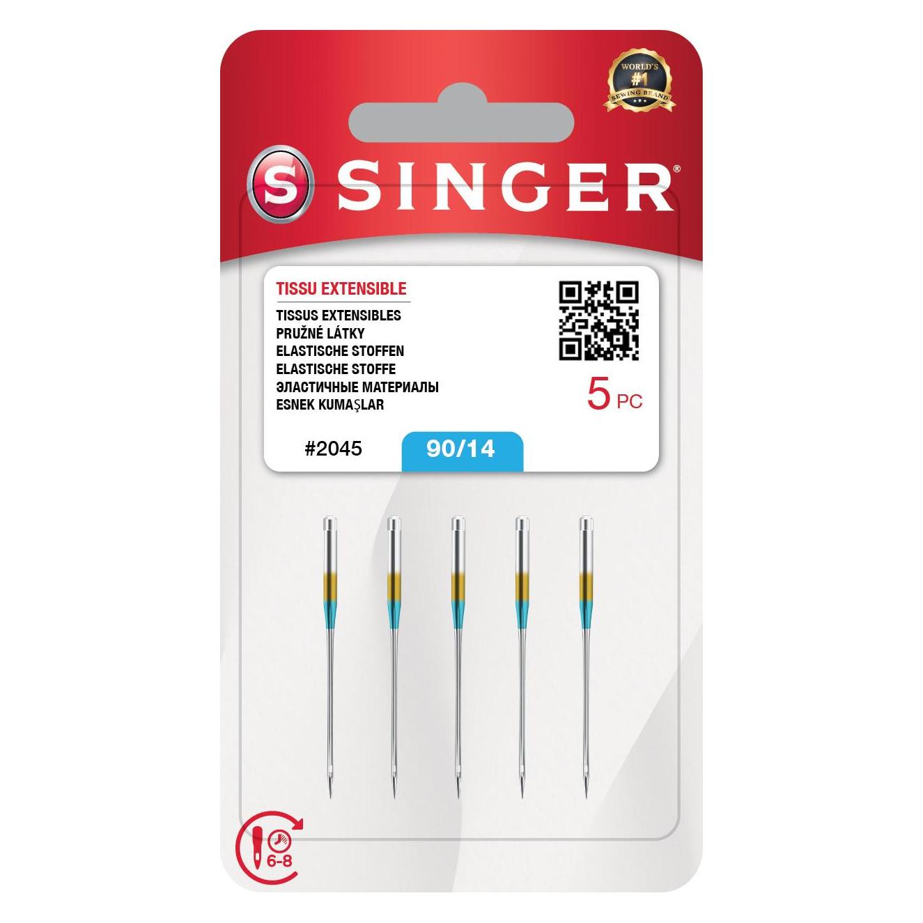 Singer Nadel N2045 -14/90 Blister 5St. Stretch (7393033110031)