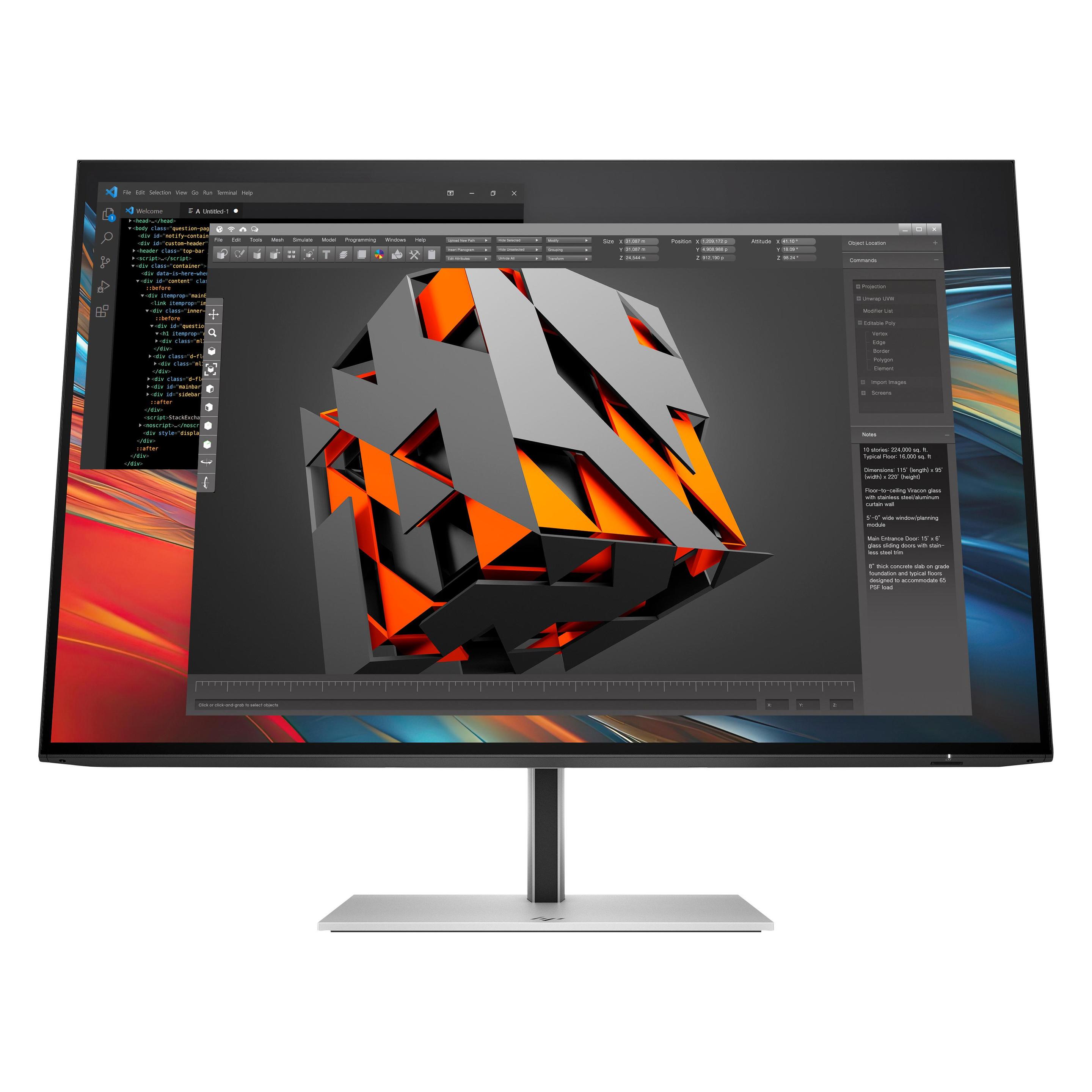 HP Series 7 Pro 724pn (1920 x 1200 Pixel, 24") (8X534A5)