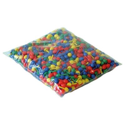 Mosaik Stecker color 1 cm, KIGA, Beutel