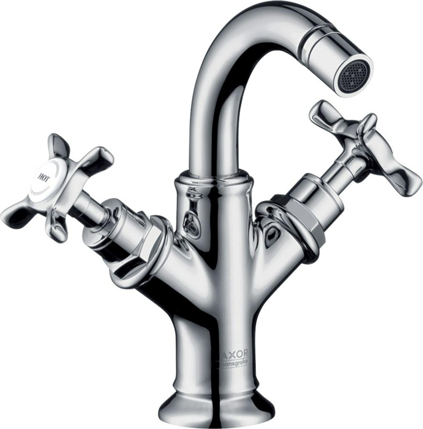 Hansgrohe Axor Montreux tweegreeps wastafelmengkraan, chroom