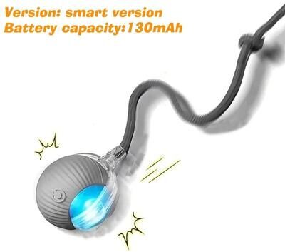 Uplifted Finds Aero Glide Smart Tail Spin Rolling Ball gray Tail Ball