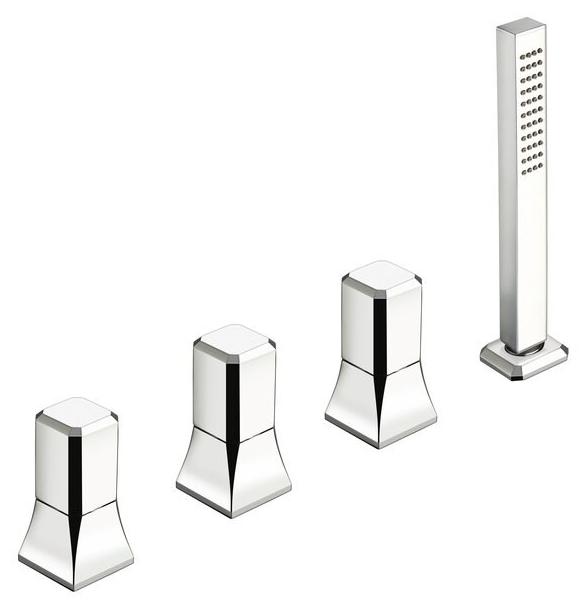 CASA39 Cristina Italy Wannenrandarmaturen 4 löcher CRIIT12251