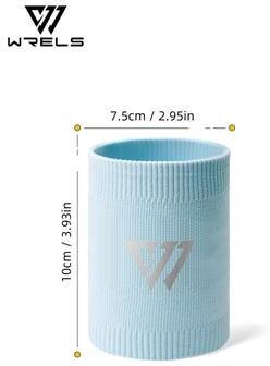 Uplift Essentials Sports Wrist Guard Breathable Sweat Absorbing Wrist Band 1pc Blue
