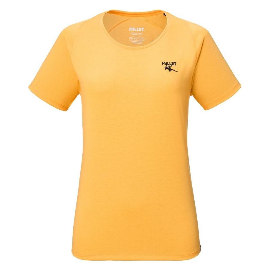 Millet Cimaï Natural Ts Ss W Gelbes Damen-T-Shirt (L) (71803966)