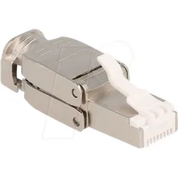 DELOCK 86927 - Netzwerk RJ45 Stecker werkzeugfrei Cat.6a STP