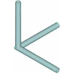 Alutruss SINGLELOCK SPAL-31 3-Wege-Eckstück 90°, Montage Lichttechnik, Silber
