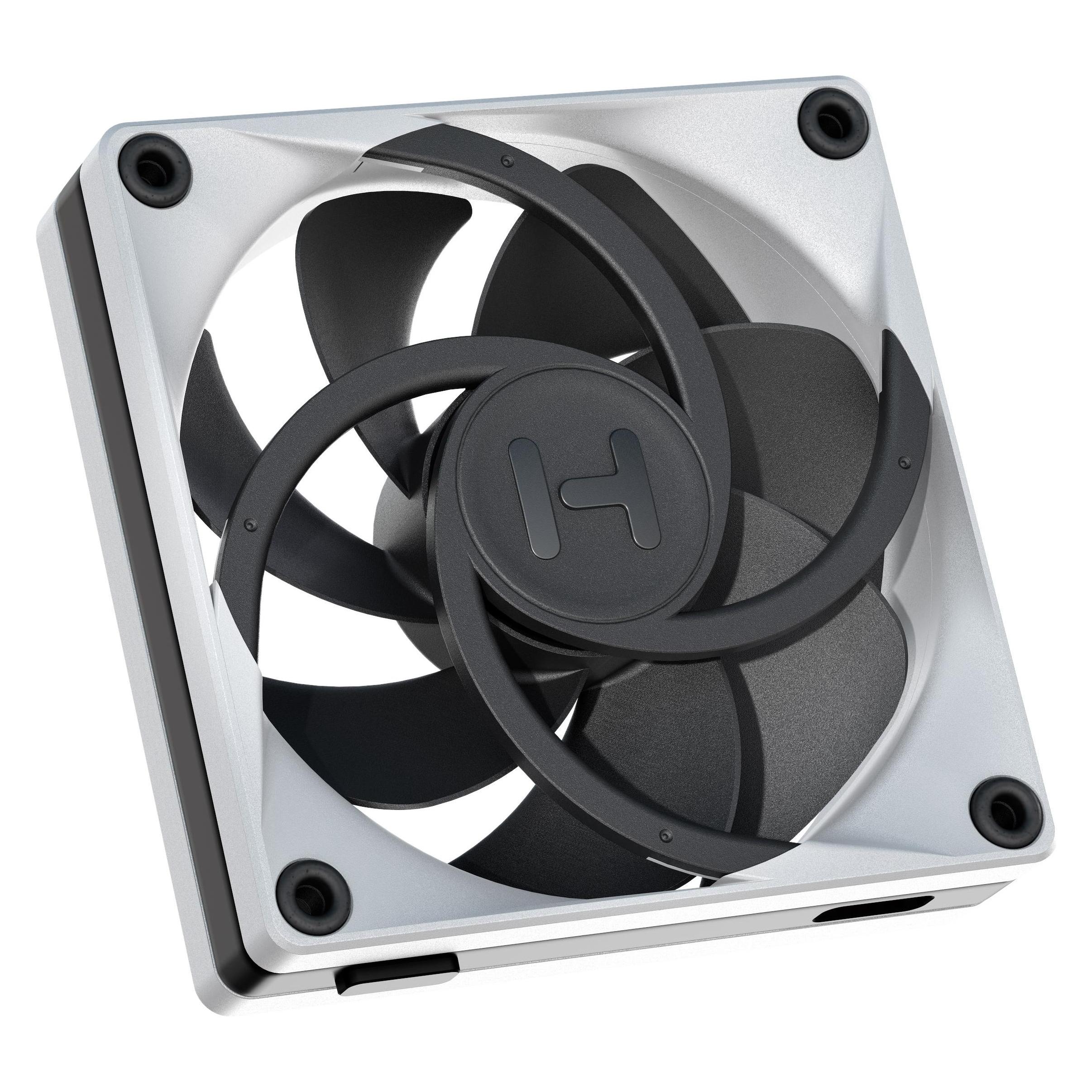 Hyte THICC FP12 120MM PWM FAN 3PK + NP (120 mm, 3x) (FAN-HYTE-FP12-BW-3NP)