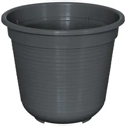 Geli Blumentopf Standard Ø 16 cm Anthrazit Kunststoff 1.4 Liter