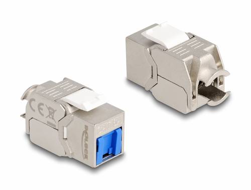 Delock 87898 RJ45-Einbaumodul Keystone CAT 6a 1St.