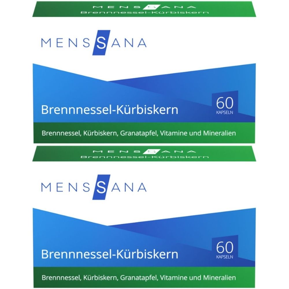 Brennnessel Kürbiskern MensSana 2x 2x60 St Kapseln