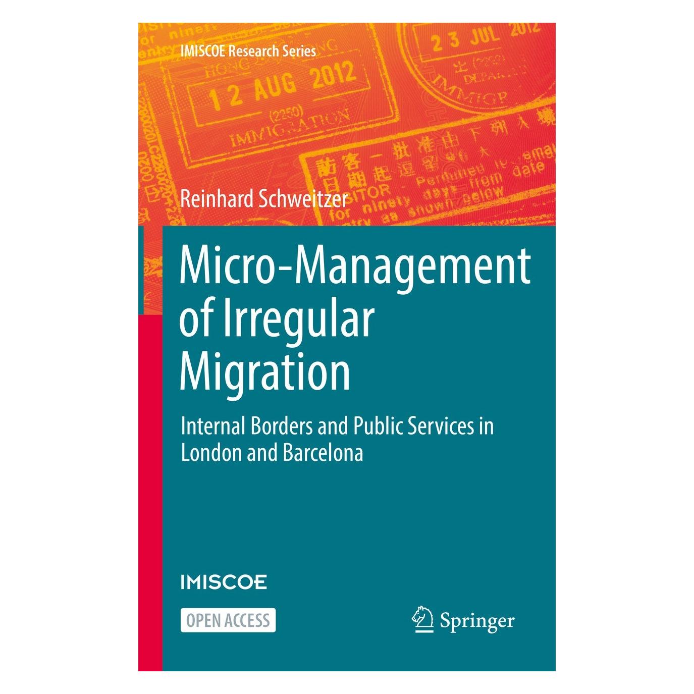 Springer Micro-Management of Irregular Migration (Englisch, Hardcover, Reinhard Schweitzer) (9783030917302)