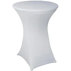 Stehtischhusse weiß Ø 85cm Stehtischhusse